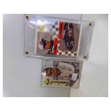2 NASCAR Dale Earnhardt Trading Cards in Plastic