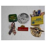 4 Pin Backs - Magnet - Officer Token