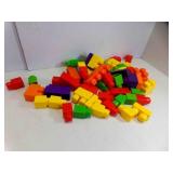 Lot of Mixed Blocks First Builders Building