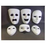 Comedy & Tragedy Masks - 2 Small Alien Masks