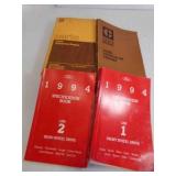 2 1994 Ford Specification Books 1 & 2 Front &