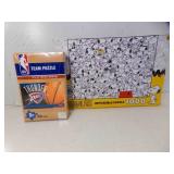 Peanuts Impossible Puzzle & NEW OKC Thunder Team