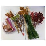 Faux Foliage for Flower Arranging & Wreath Making