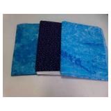 3 2-Yard Pieces of Cotton Fabric