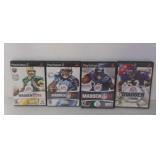 4 Play Station 2 Games - Madden NFL 2005 - 2007