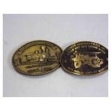 1982 Railroad Savings & Loan Belt Buckle & 1984