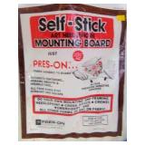 2 Self Stick Art Needlework Mounting Boards