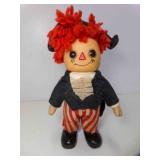 1974 Raggedy Andy Coin Bank - DIRTY & Worn