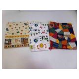 3 1ï¿½-Yard Pieces of Cotton Fabric - SEE PICS