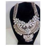 Boho Tribal Statement Necklace Bib Style Chain