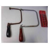 2 Coping Saws & Package of Blades