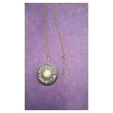 Vintage Franklin Mint Midnight Sun Necklace