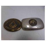 Vintage Fred Bear Archery Belt Buckle & US Dept of