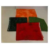 3 ï¿½-Yard Pieces of Cotton Fabric &   5-Yard