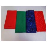 4 1-Yard Pieces of Cotton Fabric