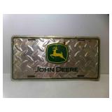 Decorative John Deere Logo Diamond Tread License