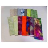14 Fat Quarter Pieces of Cotton Fabric