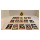 16 Donruss Baseball Trading Cards; Kevin Gross,