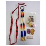 Small Bag of Buttons - 2 Rocks - Native American