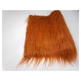 Brown Crafting Fur Fabric - SEE PICS for SIZE