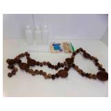 Pine Cone Garland w/Baby Bird Nests & Crafters