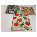 3 1-Yard Pieces of Printed Cotton Fabric