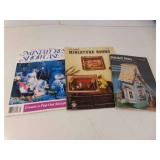 3 Books on Book Nooks & Miniature Rooms