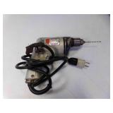 Black & Decker Electric Drill Powers ON