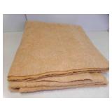 2-Yards Thick Fuzzy Beige Fabric