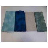 4 1-Yard Pieces of Cotton Fabric