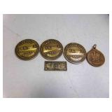 3 Commemorative Challenge Coins OKC, OK &