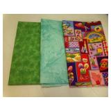 3 1ï¿½-Yard Pieces of Cotton Fabric