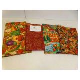 4 1ï¿½-Yard Pieces of Cotton Fabric Autumn Fall