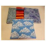 4 1-Yard Pieces of Cotton Fabric