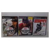 3 Play Station 2 Games - Tiger Woods PGA Tour