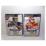 2 Play Station 2 Games  NCAA Football 2004 &