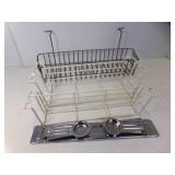 Wire Baskets & Metal Paper Towel Holder