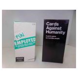 2 Card Games - FUN Employed Interview Game &
