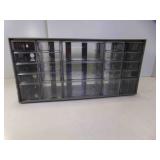 Plastic Small Parts Organizer w/23 Plastic Drawers