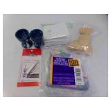 Fan Shaped Pastel Paper Napkins - Soap Molds -