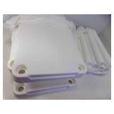 Plastic 4 Shelf Shelving Unit