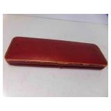 Antique Silver Plate Fish Serving Set w/Ivorine or