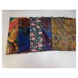 5 Fat Quarter Pieces of Upholstery Fabric