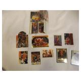 9 Basketball Trading Cards;