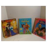 3Paper Doll Books; The Hunchback of Notre Dame,