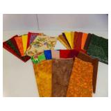 (30) Small Pieces of Cotton Fabric