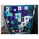 Finished Quilt Top w/Backing 72x72" & binding