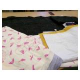 Quilt Long Arm Practicing Pieces & Bottoms of Quil