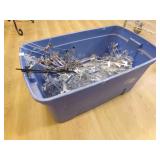 Large Tote Plastic & metal Pants Hangers