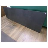 8 Ft Folding table-Gray top--HEAVY-some scratches